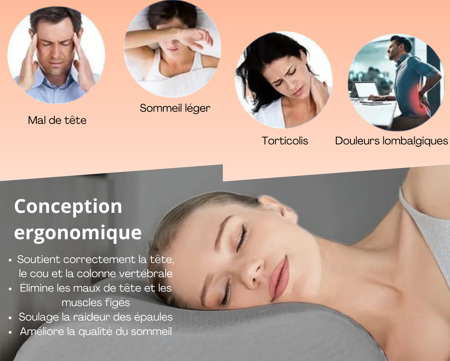 Akium DreamFit – Confort et santé cervicale dans un design papillon