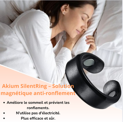 Akium SilentRing – Solution magnétique anti-ronflement